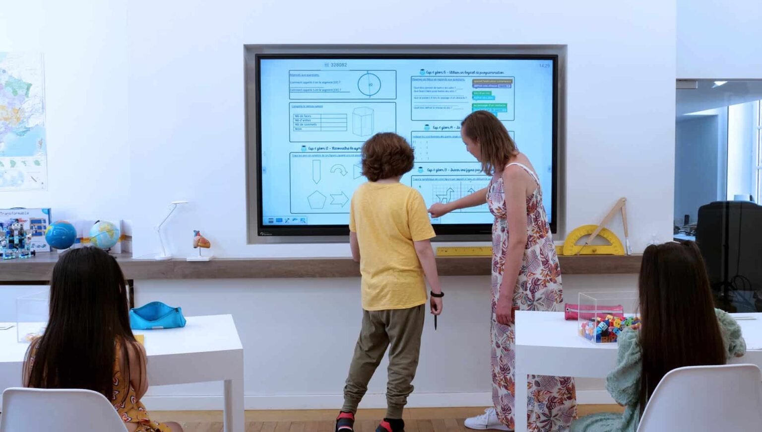 Tableau en feutre pour enseigner aux enfants BERDA