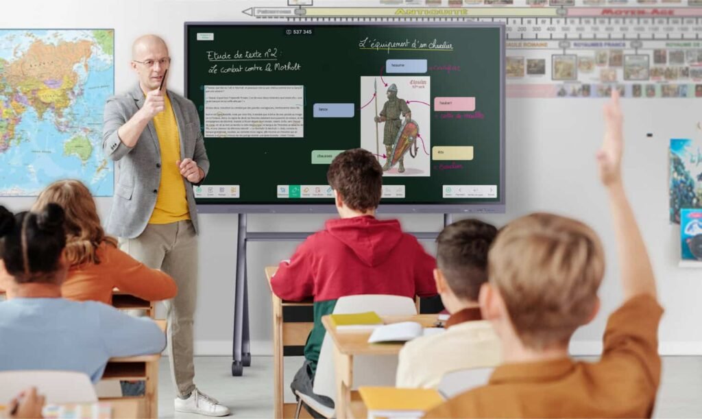 Transformation d'un diaporama en séance interactive